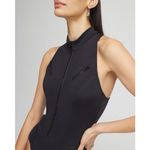 MagicSuit Coco One Piece Swimsuit Underwire Zip Up Black Sz 12 Slimming Neoprene Photo 3