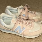New Balance Pink and Purple Shoes Photo 0