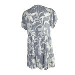 KIWI‎ + PUNCH Miami Women's Floral Babydoll Dress Size M Blue White Tiered Size M Photo 4