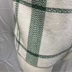 Adrienne Vittadini  Crewneck Dolman 3/4 sleeve plaid‎ Sweater Womens xs green Photo 4