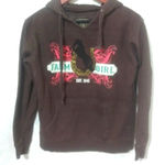 Farm Girl S Western Brown Horse Cowgirl Hoodie Top Photo 0