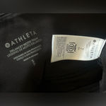 Athleta Delancey moto tights black Small Black Photo 13