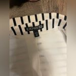 EXPRESS Like New Black and White Striped suit vest size XS-TP! Photo 5