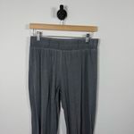 Spiritual Gangster  Women’s Grateful Embroidered Joggers in Grey Size S Photo 3