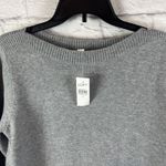 Loft Ann Taylor NWT Women Grey Cozycore Casual Boatneck Sweater Size Medium Photo 1