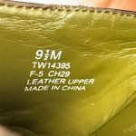 Tommy Hilfiger  Women's Brown Leather Clog Mules Size 9.5M Casual Photo 7