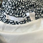 Hugo Boss Epona Midi Dress w/Ruched Left Waist Navy White EXCELLENT! Retail $398 Photo 7