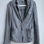 Joie  100% Wool Women’s Size Medium Cable Knit Blazer Sweater Office Career Photo 0
