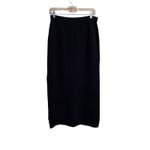 St. John  Basics Women Knit Stretch‎ Skirt Size 6 Black Midi Pencil Photo 1