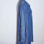 Velvet Heart Chambray Mini Shirt Dress Size Large Chambray Mini Dress Photo 4