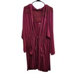 Torrid Knit Purple Longline Tie-Waist Casual Soft Anorak Lace Yoke Sweater Sz 5X Photo 1