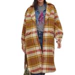 Sundance  Doran Plaid MIDI Oversized Coat Photo 1