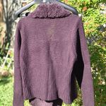 Chelsea & Theodore Faux Fur Sweater Jacket XL Brown Photo 7