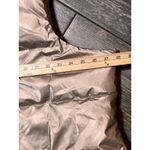 NWT LIVI Puffer Vest Metallic Champagne Gold Quilted Full Zip Hood Size 22/24 Silver Photo 6