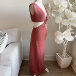 Cult Gaia  Bank Cut Out Knit Maxi Dress In Jaipur Photo 3