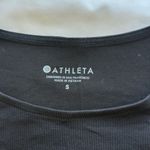 Athleta Essence Mesh Trim Tank Top Active Athletic Gym Workout Small Back Sheer Photo 3