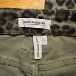 Good American  good waist crop animal print 2/26 Photo 3