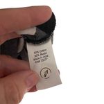 SO  NEW plaid tunic dress long sleeve black white small Photo 5