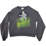 Beetlejuice Beetlejuice Beetlejuice Sweatshirt Licensed Merch Oversized Small Gray Photo 0