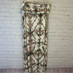 Calvin Klein boho tie dye print stretch maxi skirt size Small Photo 2
