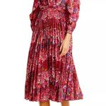 Derek Lam 10 Crosby Chrishelle Pleated Midi Dress, Red Size 0 New wTag SOLD OUT! Photo 5