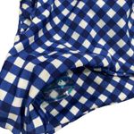 Show Me Your Mumu  Mermaid Blue White Check Bikini Bottoms Women's Size Small S Photo 4
