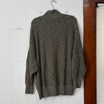 Aerie OFFLINE  Chillside Quarter Zip Sweater Olive‎ Green Cozy Oversized Large Photo 5