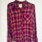 Casa cabana women’s flannel size large Pink Photo 0
