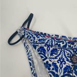 Nanette Lepore Bikini Bottom XS Talavera Vamp Azure Blue Beach Swim Resort NWT Photo 8
