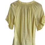 Lilly Pulitzer Womens Linen Peasant Top Size S Resort Preppy Beach Country Club Photo 4