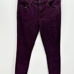 Articles of Society Womens Plum Purple Sarah Skinny Jeans Pants Size 29 Photo 0