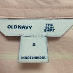 Old Navy  Light Pink Slim Shirt Photo 4