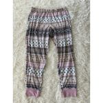 secret treasures Secret Treasures Pajama Set XL Pink White Gray Fair Isle Heart Print Loungewear Photo 4