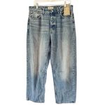 Madewell NWT The Tall Curvy Darted Barrel Leg Jeans Size 29T Dobbins Wash Blue Photo 3