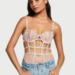 Victoria's Secret Wicked Unlined Lace Teddy Photo 0