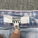 Madden NYC Shorts Size 5 Acid Wash Pink Cut Off Frayed Hem Photo 5