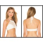 Free People ๐MIKOH๐ Macrame Woven Bikini Set ~ Bone XL NWT Photo 10