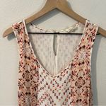 Mystree Multicolor Geometric Print Sleeveless Scoop Neck Woven High Low Dress Photo 1