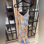 Vintage Y2K Silk Beaded Asymmetrical Evening Dress suewong nocturne bubble lilac Orange Size undefined Photo 1