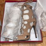 breckelle's BRECKELLE’S ROMA HEEL SANDALS NATURAL BEIGE Photo 1