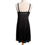 Komar Vintage Slip Dress Black Lace Trim M L Large XL 36 Photo 1