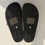 Top Moda Comfort Luca White Sandals Double Strap Slide Sandals Gold Buckles 9 Photo 3