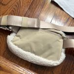 Lululemon nwot Fleece Belt Bag in Cream Photo 4