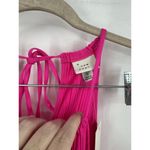 A New Day Knit Plisse Dress Women Large Barbie Pink NEW Preppy Beach Resortwear Photo 5