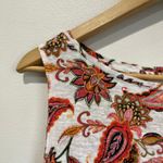 J. Jill Love Linen Sleeveless Tank Top 100% Linen Relaxed Fit Summer Sz L White Size L Photo 2