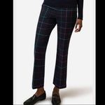 Ecru New Metropolitan Pull On Flare Crop Pant in Multicolor Windowpane Size 2 Photo 4