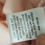 Lynn Ryan Pink Lace Sleeveless Contast Collar High Low Button Down Size Large Photo 6