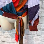 Tanya Taylor Size 6 Klara Colorblock Long-Sleeve Top Photo 5