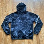 TIE DYE CLASSIC HOODIE IN BLACK CRYSTAL WASH Photo 1