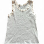 Brandy Melville  John Galt Tank Top with Lace Trim Photo 0